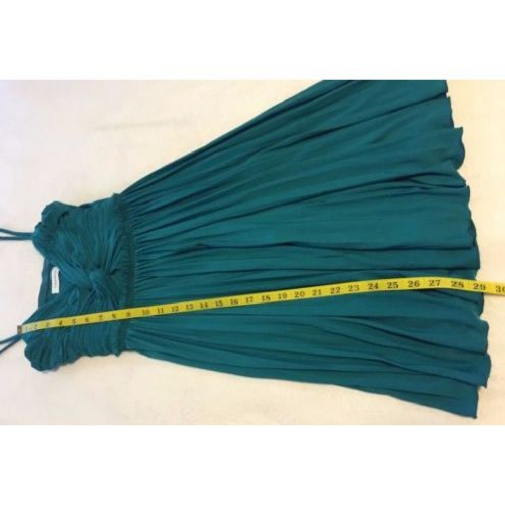 Calvin Klein Pleated Twist Front Ruched Dress 4P - Picture 4 of 7